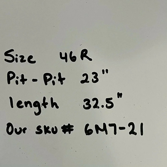 Banana Republic Suit Jacket Men's Sz 46R Three-Button Notch Lapel Pinstripe Gray - Picture 4 of 9